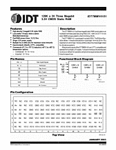 DataSheet IDT7MMV4101 pdf