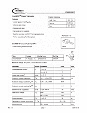 DataSheet IPA60R299CP pdf