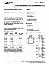 DataSheet EL5171 pdf