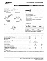 DataSheet HUF75542P3 pdf