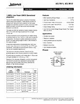 DataSheet ICL7611 pdf