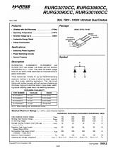 DataSheet RURG30100CC pdf