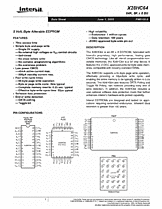 DataSheet X28HC64 pdf