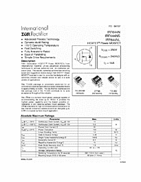 DataSheet IRF644N pdf