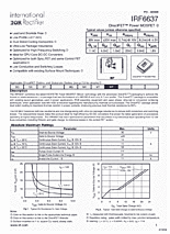 DataSheet IRF6637 pdf