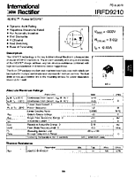 DataSheet IRFD9210 pdf