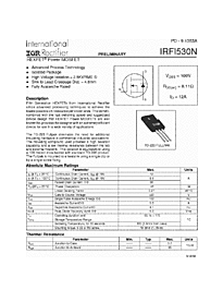 DataSheet IRFI530N pdf