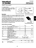 DataSheet IRFI630G pdf