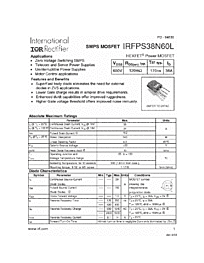 DataSheet IRFPS38N60L pdf