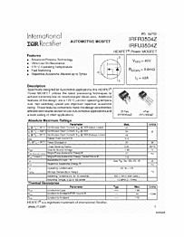 DataSheet IRFR3504Z pdf