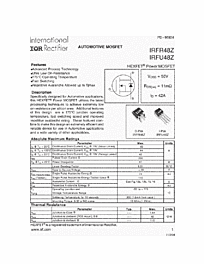 DataSheet IRFR48Z pdf