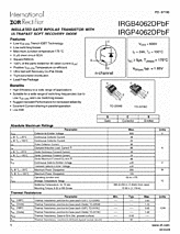 DataSheet IRGB4062DPBF pdf