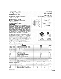 DataSheet IRL1404L pdf