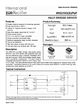 DataSheet IRS2103 pdf