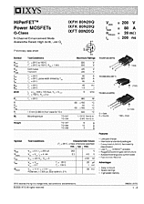 DataSheet IXFx80N20Q pdf