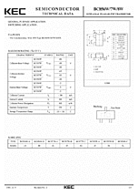 DataSheet BC858W pdf