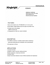 DataSheet KB845 pdf