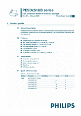 DataSheet PESDxS1UB pdf