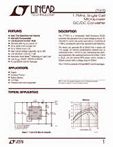 DataSheet LT1610 pdf