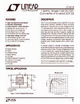 DataSheet LT1613 pdf