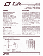 DataSheet LTC1050 pdf