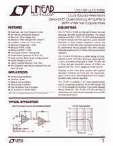 DataSheet LTC1051 pdf