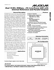 DataSheet MAX1181 pdf