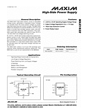 DataSheet MAX1822 pdf