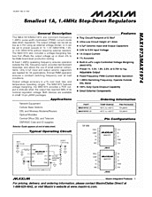 DataSheet MAX1974 pdf