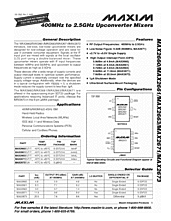 DataSheet MAX2673 pdf