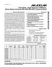 DataSheet MAX3081 pdf