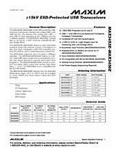 DataSheet MAX3454E pdf