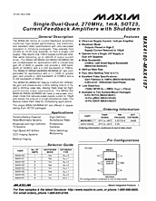 DataSheet MAX4180 pdf