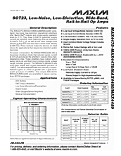 DataSheet MAX4477 pdf