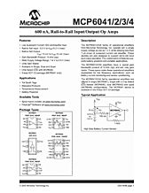 DataSheet MCP6041 pdf