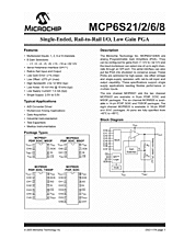 DataSheet MCP6S24 pdf