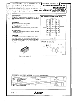 DataSheet M54566P pdf