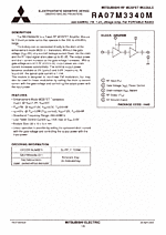 DataSheet RA07M3340M pdf