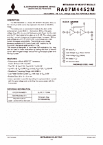 DataSheet RA07M4452M pdf