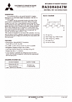 DataSheet RA30H4047M pdf