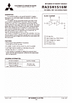 DataSheet RA35H1516M pdf