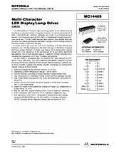 DataSheet MC14489 pdf