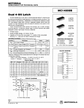 DataSheet MC14508B pdf