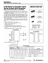 DataSheet MC54/74HC165 pdf