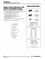 DataSheet MC54/74HCT08A pdf