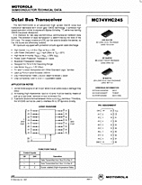 DataSheet MC74VHC245 pdf