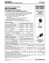 DataSheet MJE18008 pdf