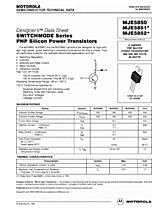 DataSheet MJE5850 pdf