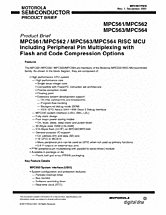 DataSheet MPC563 pdf