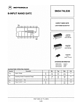 DataSheet SN54/74LS30 pdf